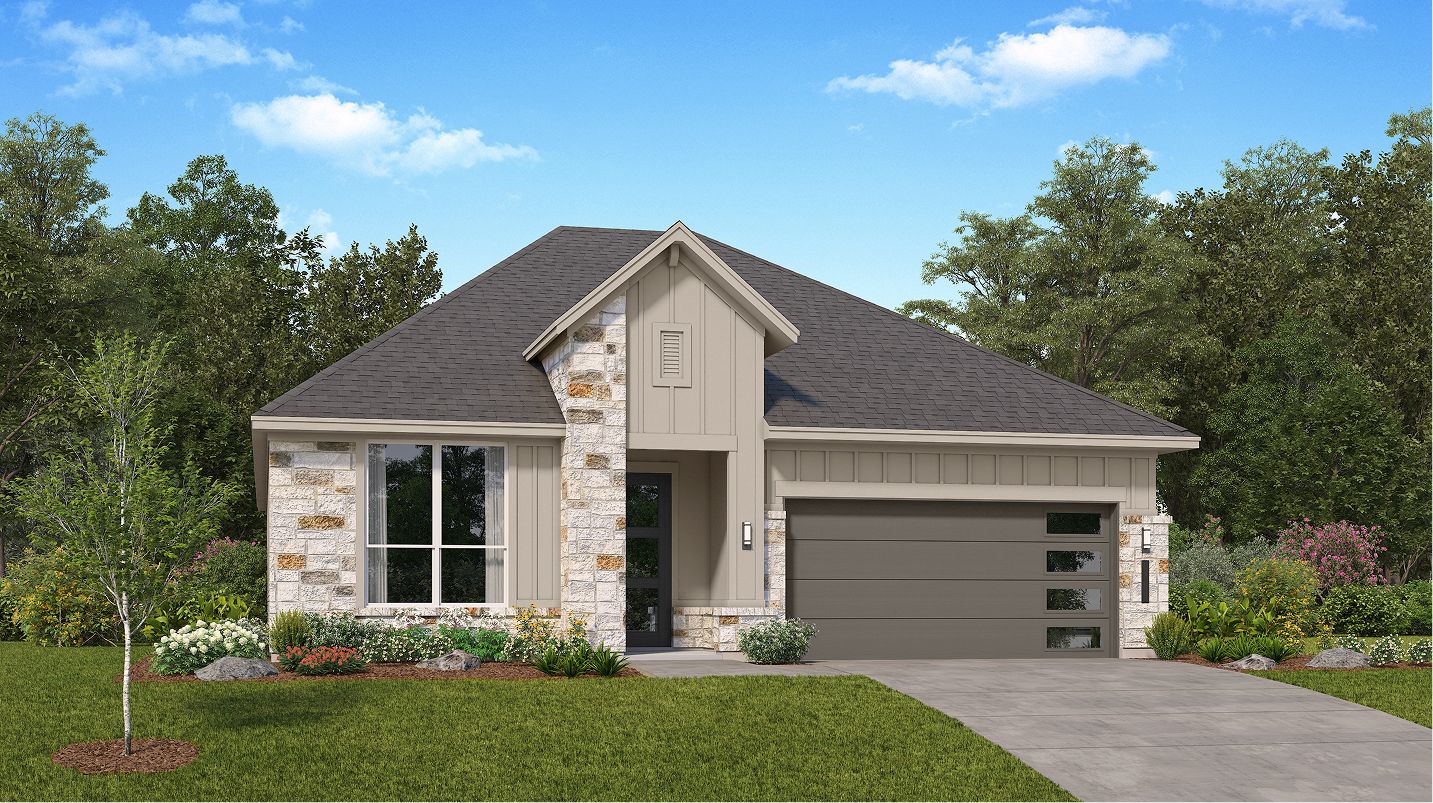 Bellaire - Colton: Todd Mission, Texas - Village Builders