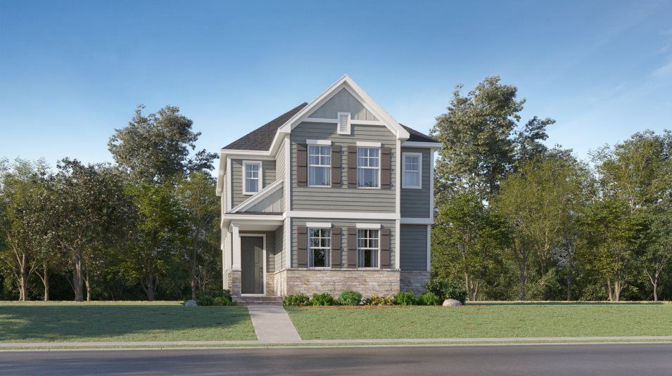 Waterbury - Stoneriver - Cottage Collection: Knightdale, North Carolina - Lennar