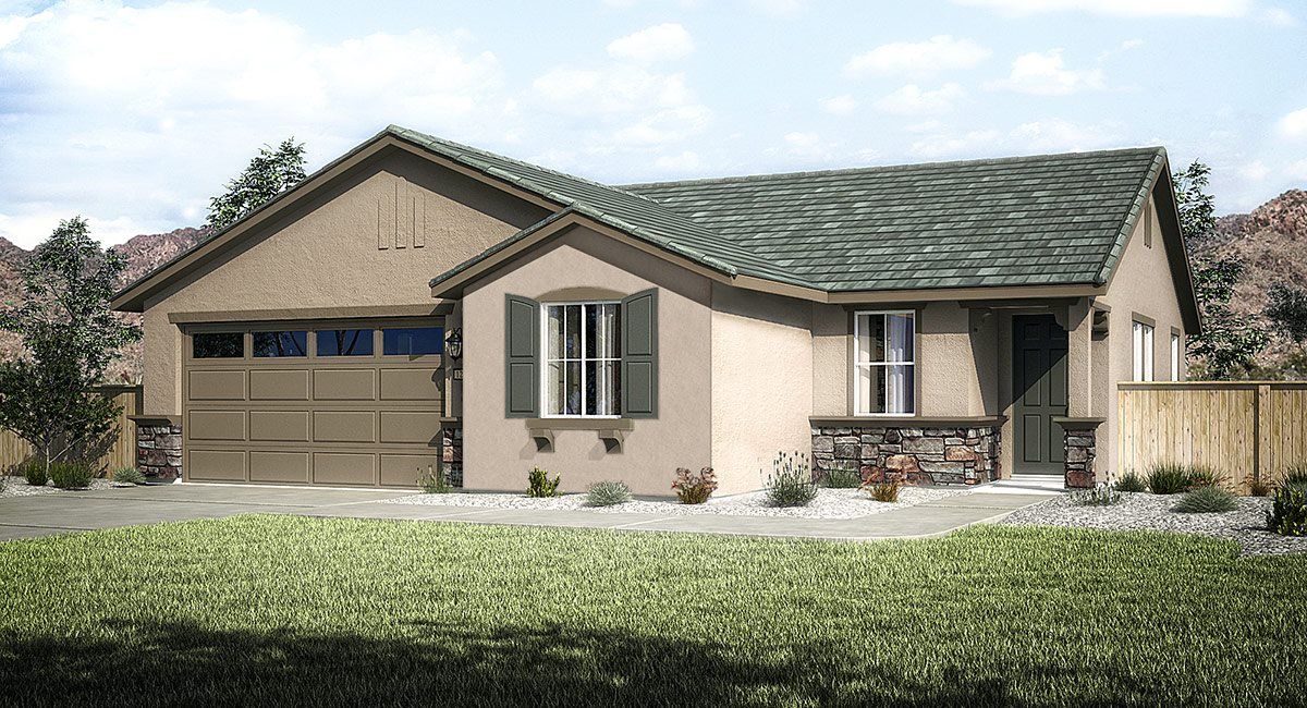 The Cheyenne floor plan