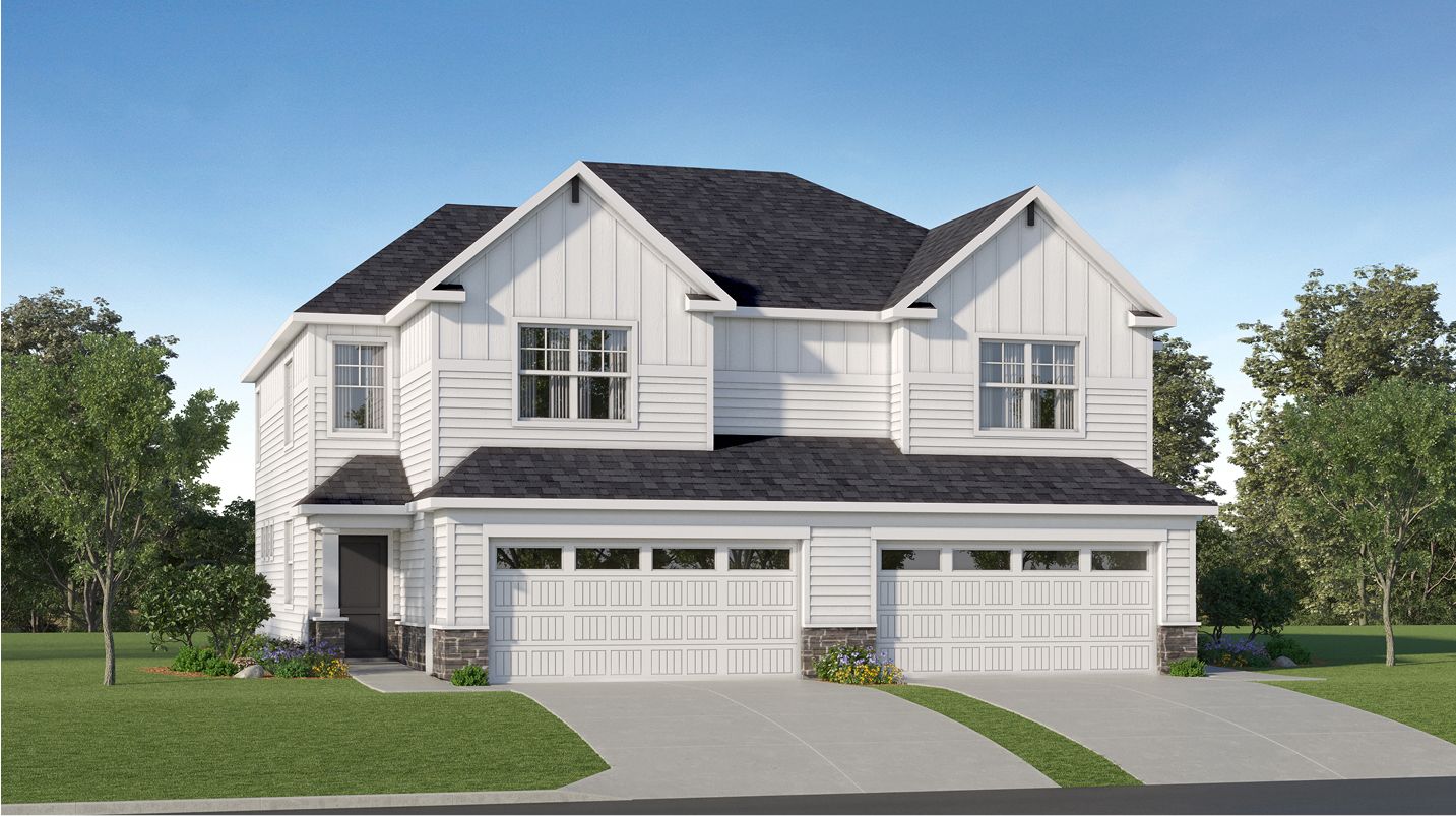 Raleigh - Ponds of Highland Hills - Liberty Twins Collection: Rochester, Minnesota - Lennar