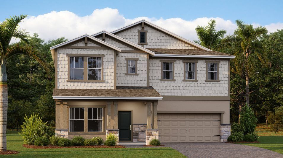 Allison II - Waterstone - Estate II Collection: Groveland, Florida - Lennar
