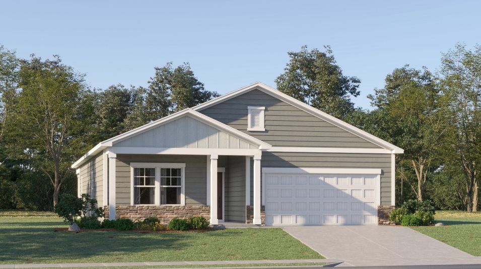 Morgan - Mill Stone Creek - Carolina Collection: Sims, North Carolina - Lennar