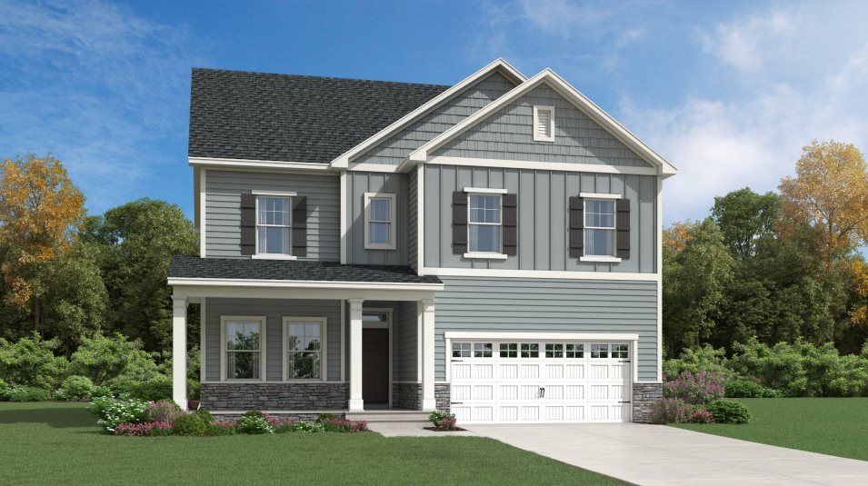 Landrum III - Stoneriver - Summit Collection: Knightdale, North Carolina - Lennar
