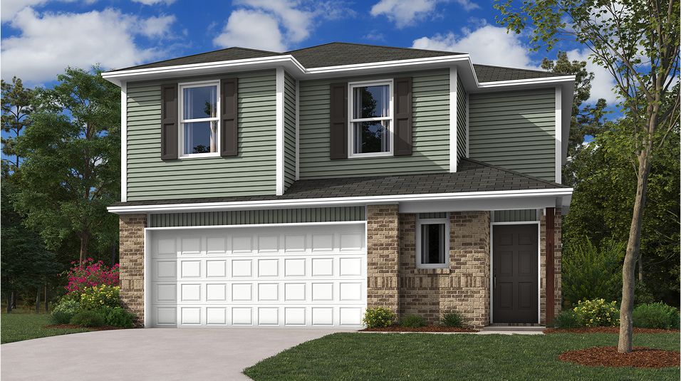 RC Harper - Creekside Village: Mustang, Oklahoma - Rausch-Coleman Homes