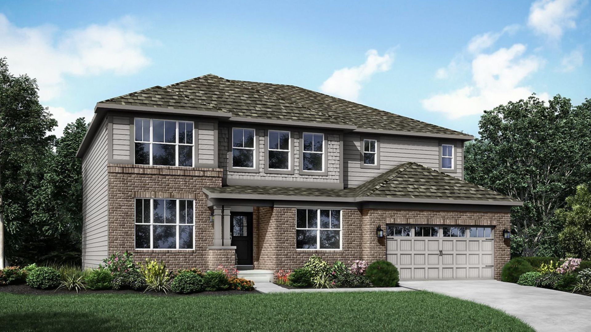 Magnolia Ridge - Magnolia Ridge Cornerstone por Lennar en Indianapolis Indiana