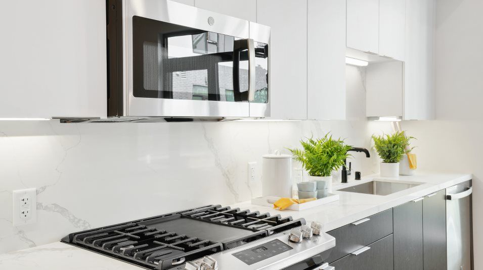 Stainless steel appliances