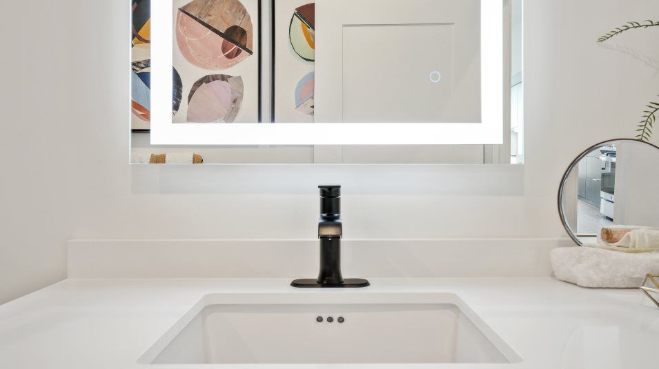 Moen Matte black fixtures