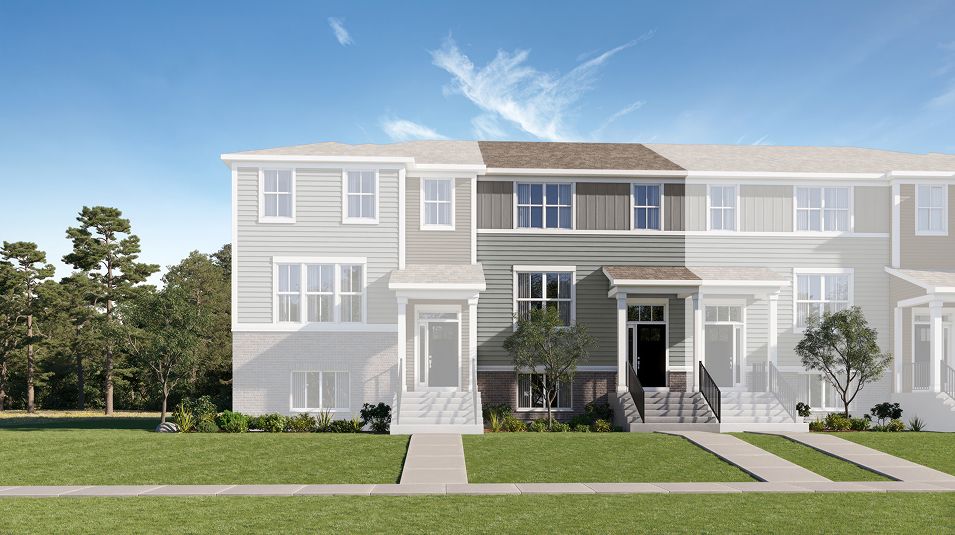 Amherst - Keller Farm - Townhome Series: Plainfield, Illinois - Lennar