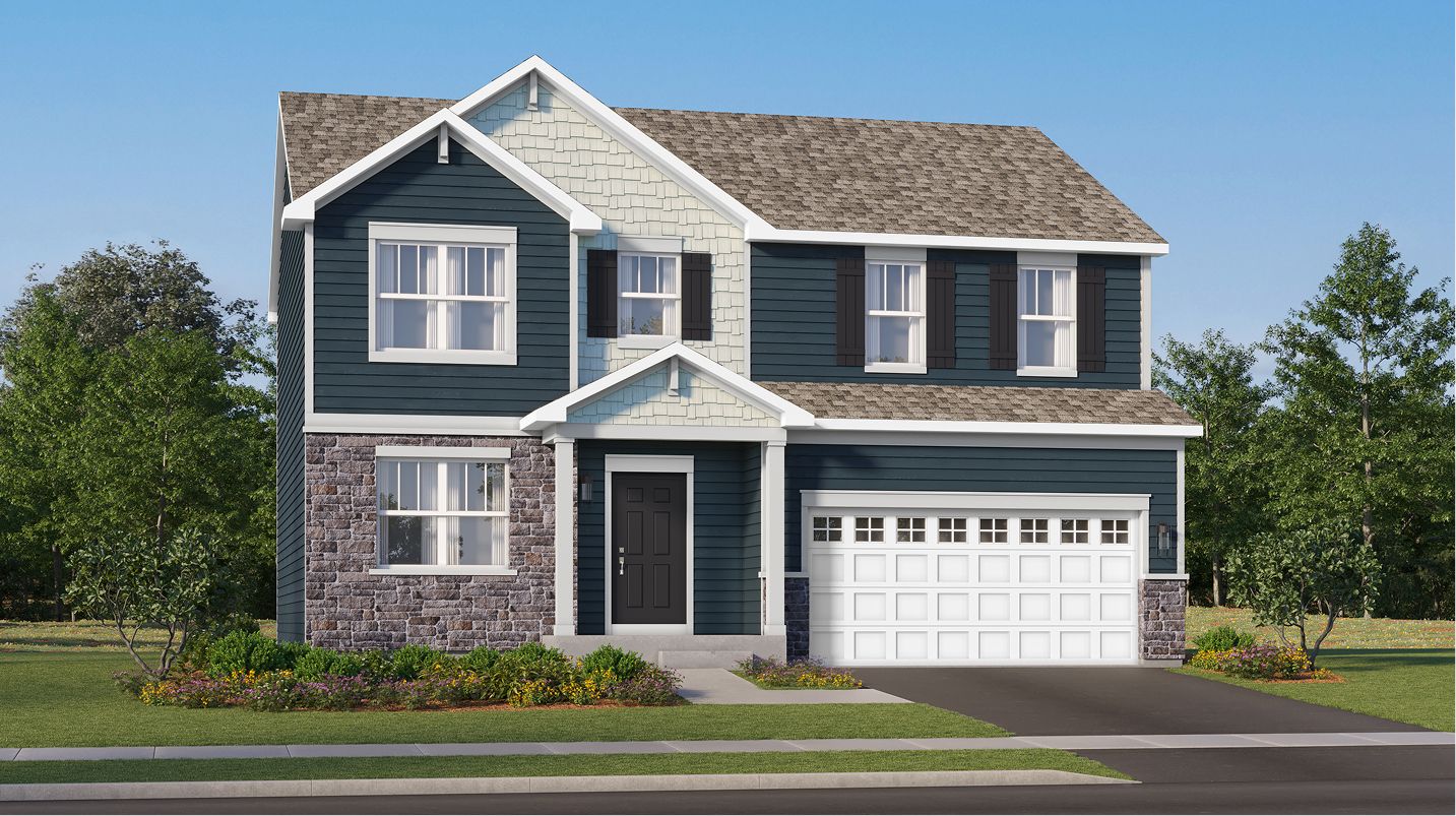 Townsend - Riverwoods - Single Family: Woodstock, Illinois - Lennar