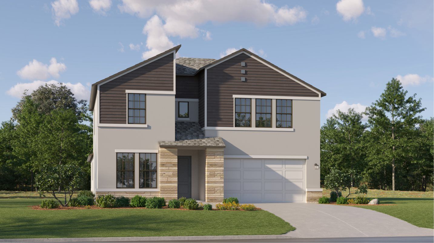 Preston - Angeline - The Estates: Land O' Lakes, Florida - Lennar