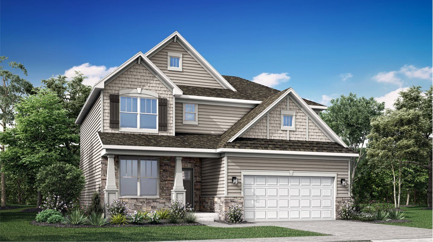 Biscayne - Aylesworth - Medallion Series: Winfield, Indiana - Lennar