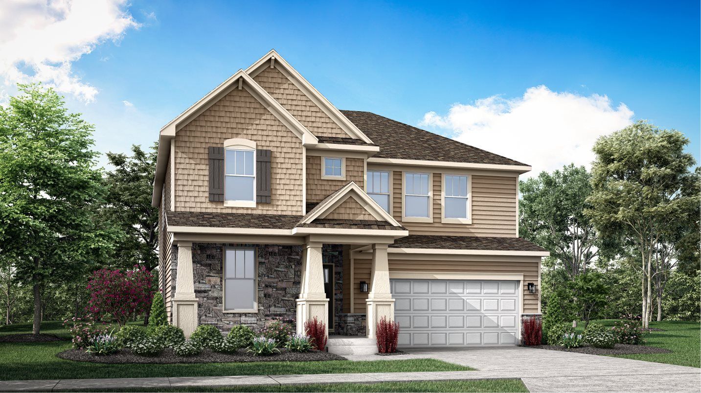 San Gabriel - Aylesworth - Medallion Series: Winfield, Indiana - Lennar
