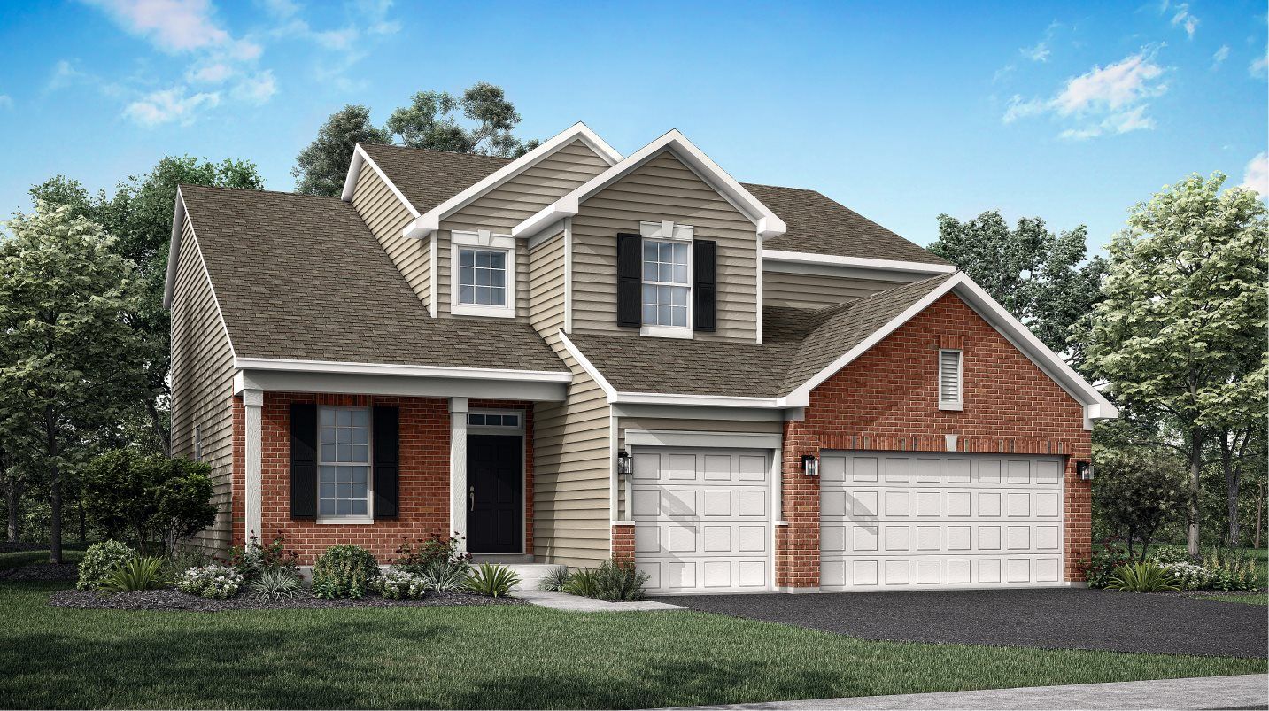Galveston - Hudson Pointe II - Landmark Series: Oswego, Illinois - Lennar