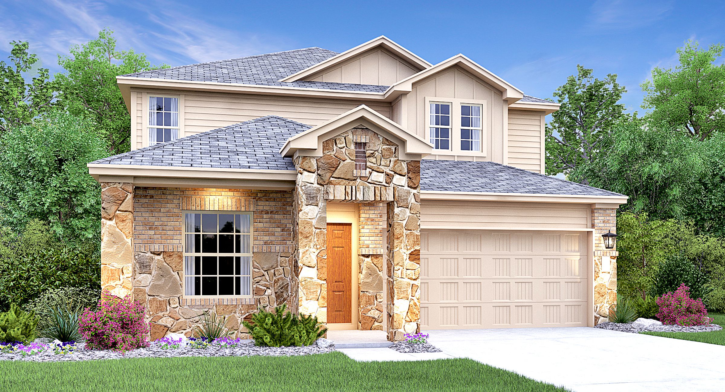 Meadowlark Preserve - Claremont Collection por Lennar en Austin Texas