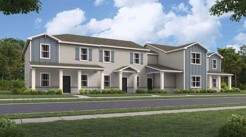 Wilshire - Wellness Ridge - Trail Townhomes: Clermont, Florida - Lennar