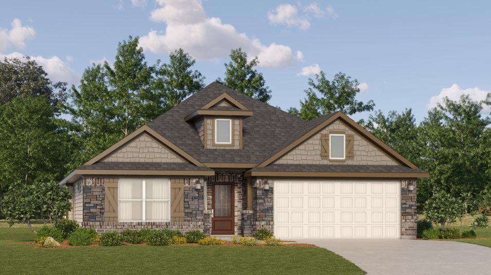 Rosso - Brookmill - Brookstone II Collection: San Antonio, Texas - Lennar