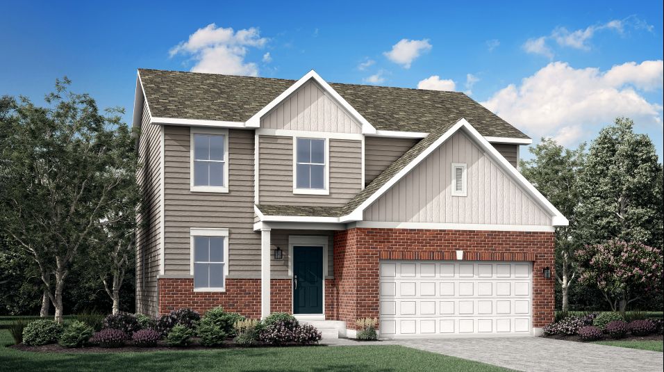 Meadowlark - Aylesworth - Horizon Series: Winfield, Indiana - Lennar