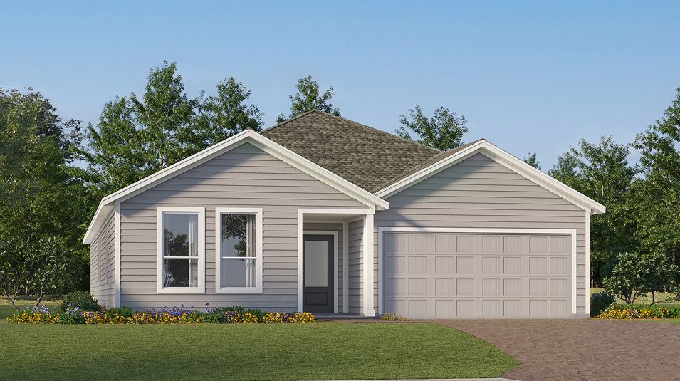 Hendrix - The Glades at Crossprairie - Classic Collection: Saint Cloud, Florida - Lennar