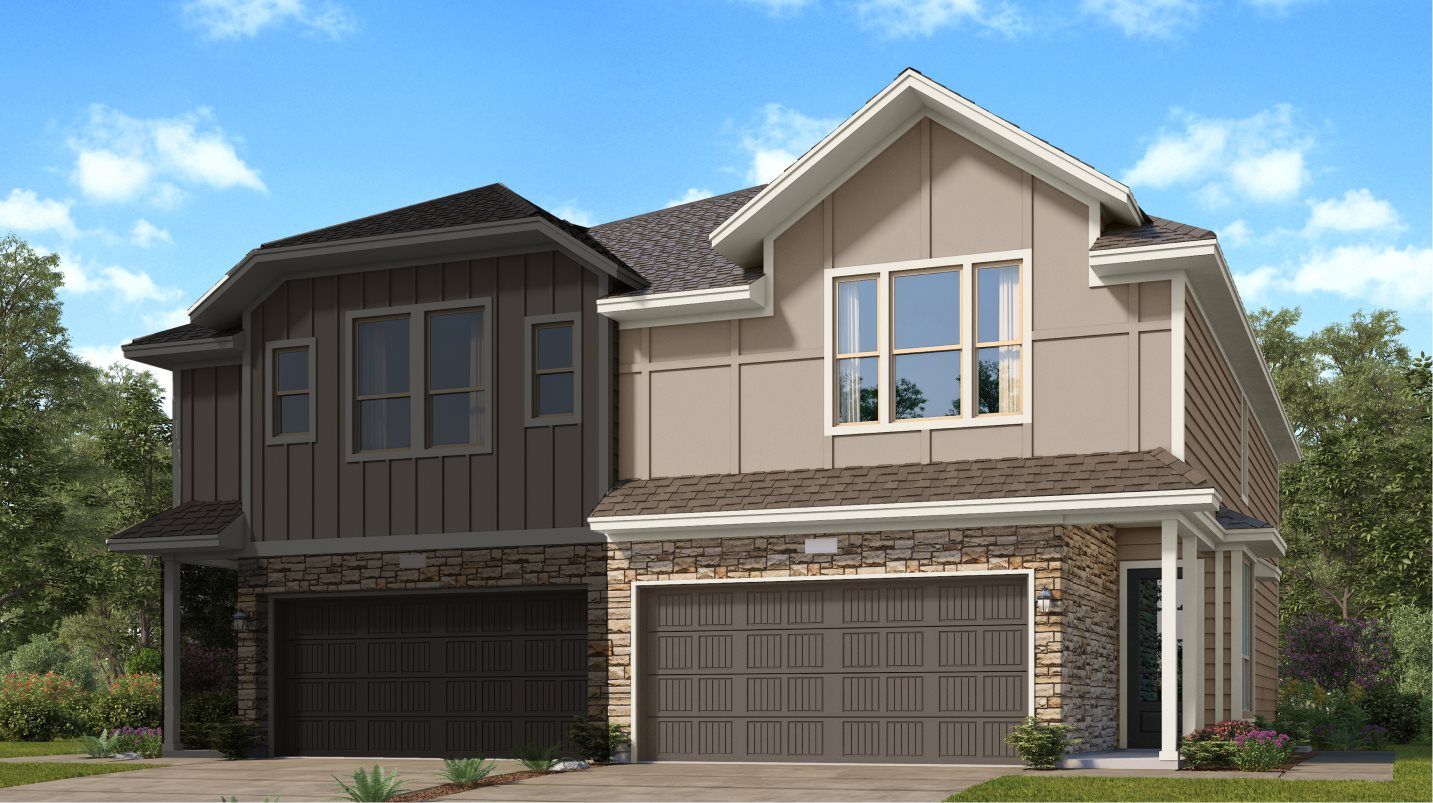 Allen II - Bridgeland - Urban Villas: Cypress, Texas - Lennar