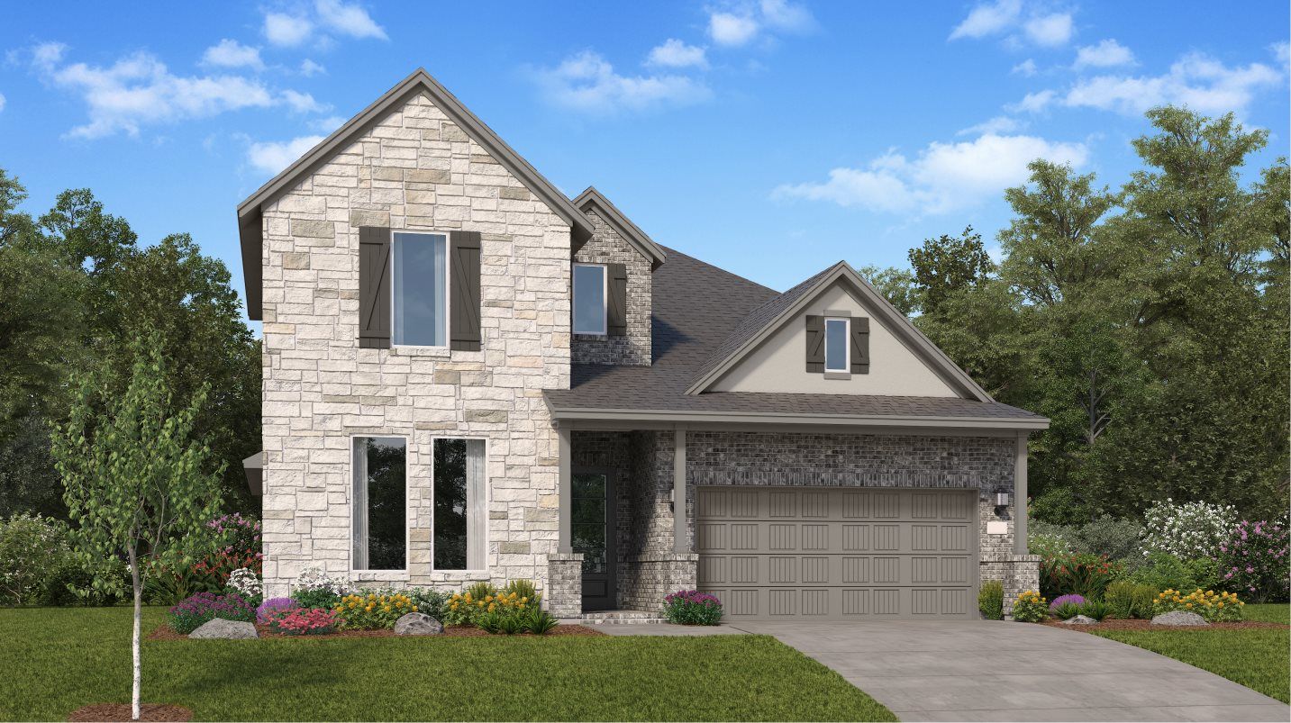 Westchase - Anniston - Richmond Collection: Katy, Texas - Lennar