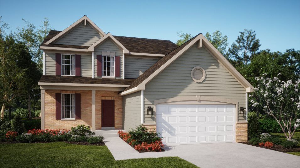 Brooklyn - Kingston Ridge - Landmark Series: Lowell, Indiana - Lennar