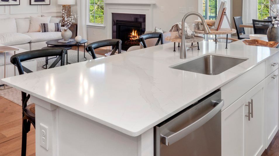 Quartz kitchen countertops