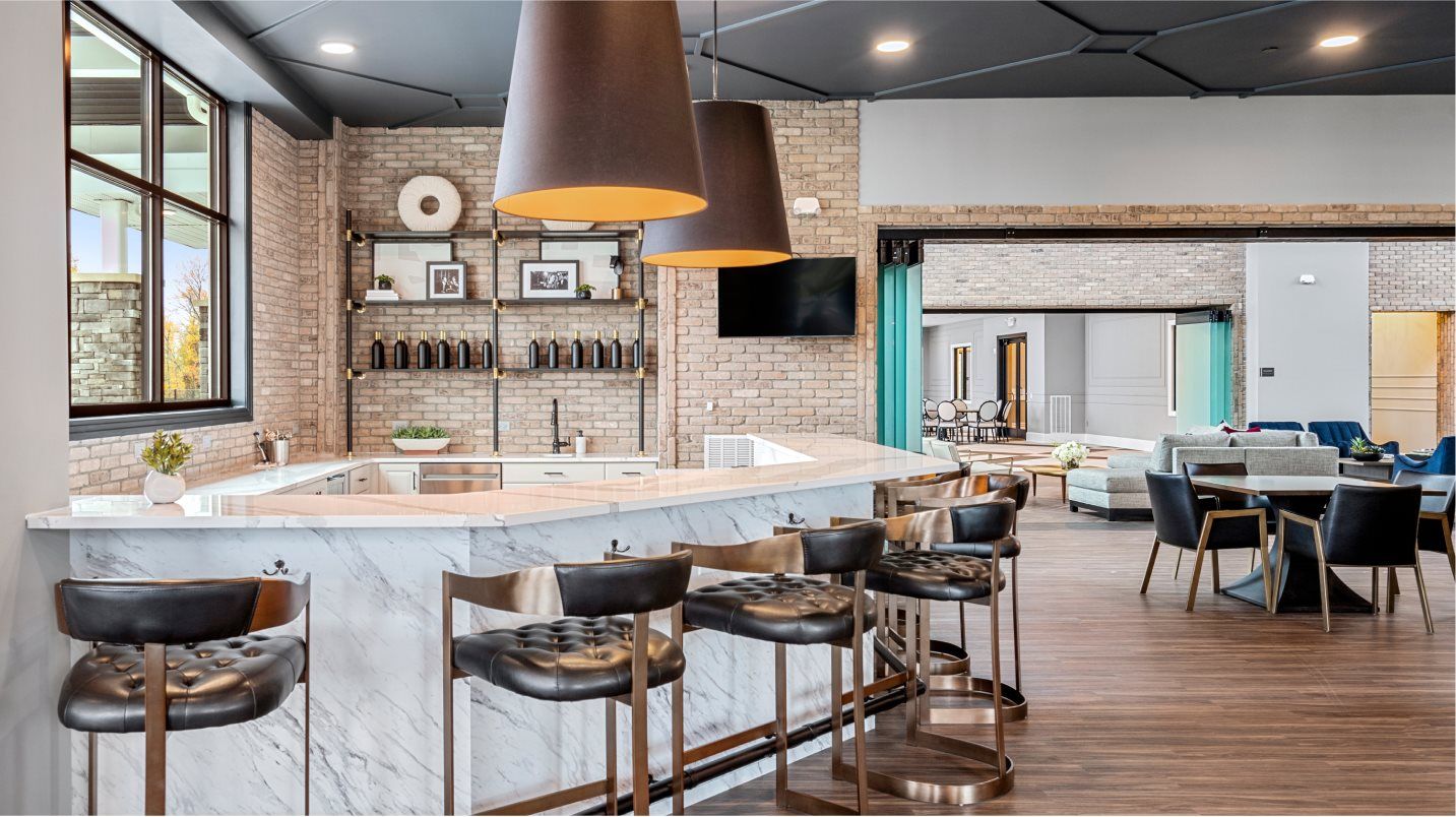 Clubhouse bar lounge