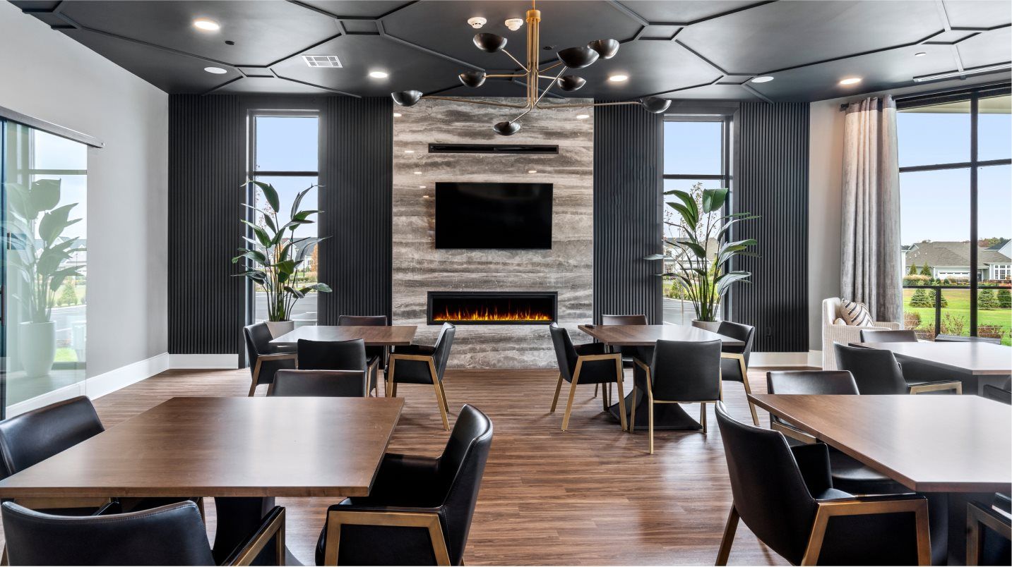 Clubhouse bar lounge