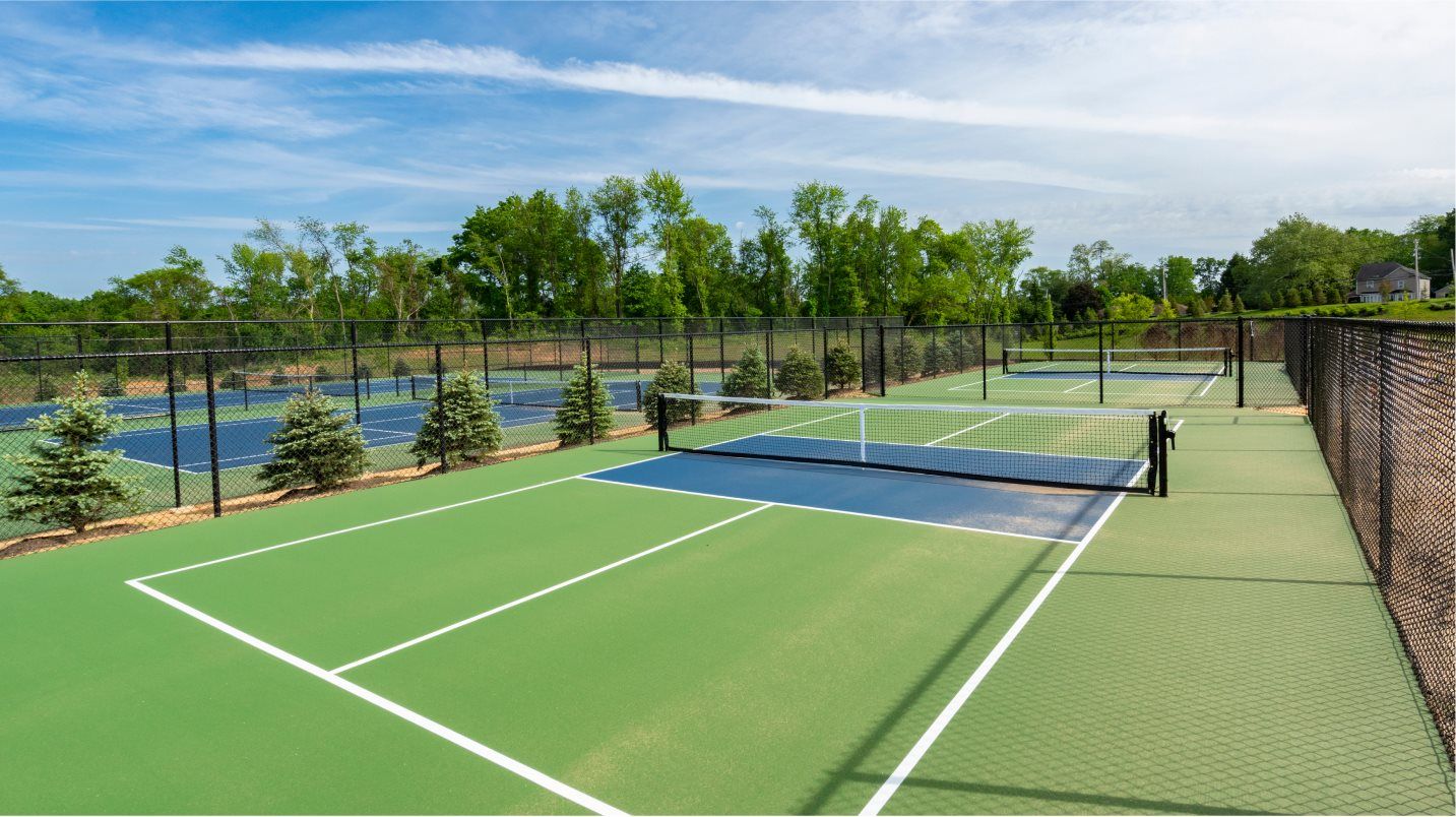 Pickleball court