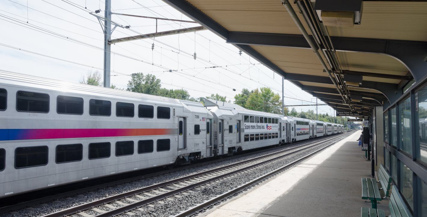 New Jersey train station