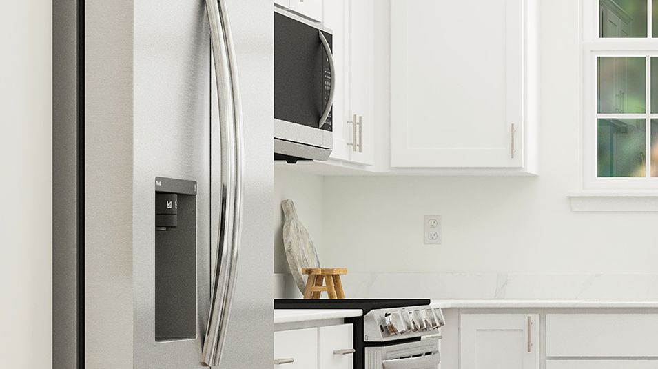 Tuxedo Reserve West Terrace EI Pershing Electric Range Hardwood Flooring Quartz Countertops F1 6 6 2