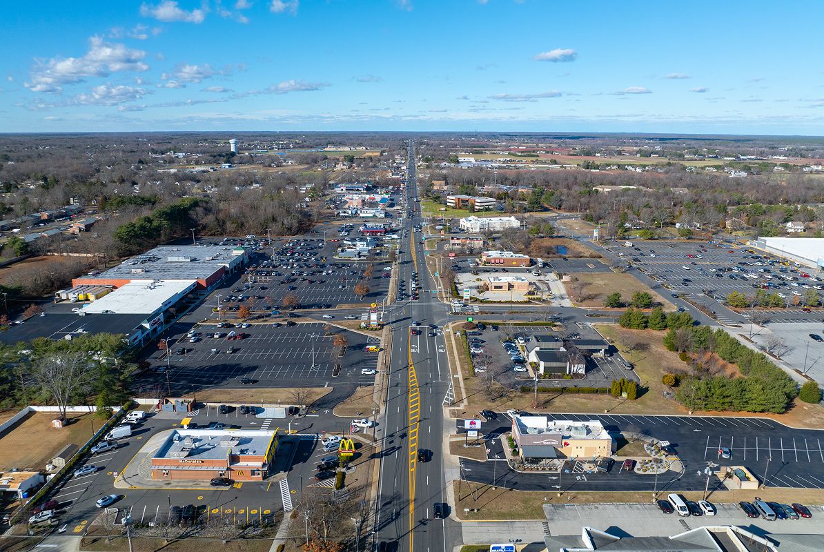 Hammonton Aerial Hammonton Town Center 1of2