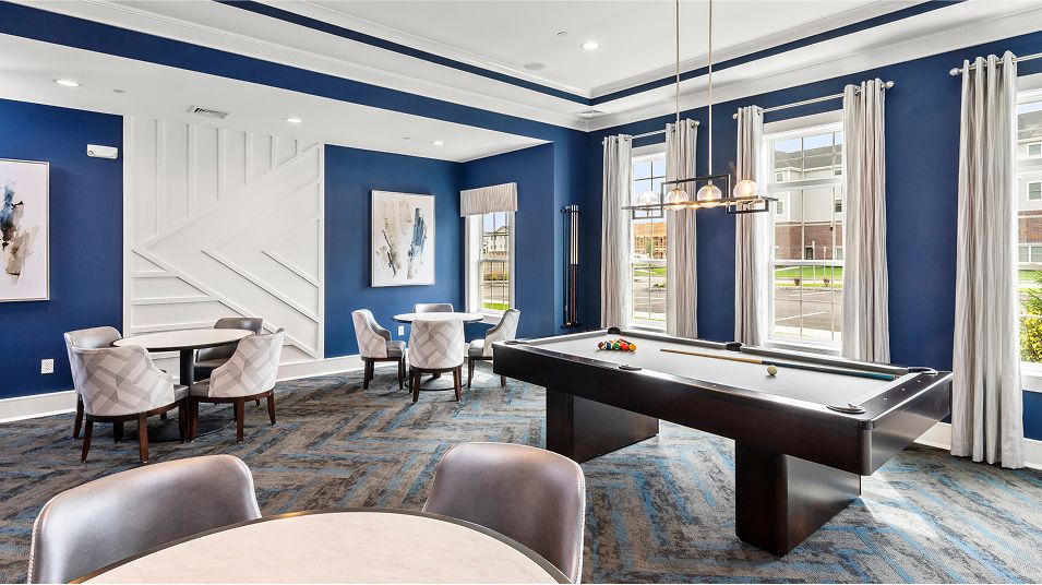 Monroe Parke Amenity Clubhouse Game Room