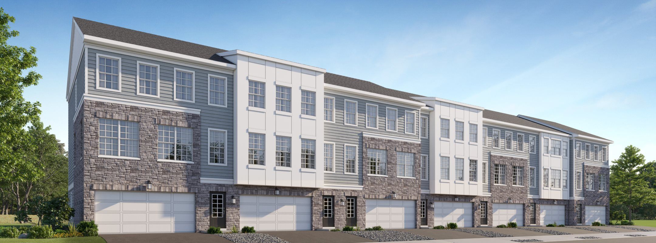 casa en The Collection at Hopewell - The Townes por Lennar