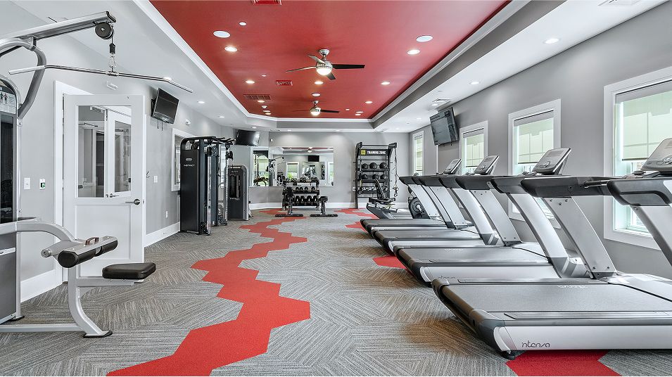 Monroe Parke Amenity Clubhouse Fitness Center