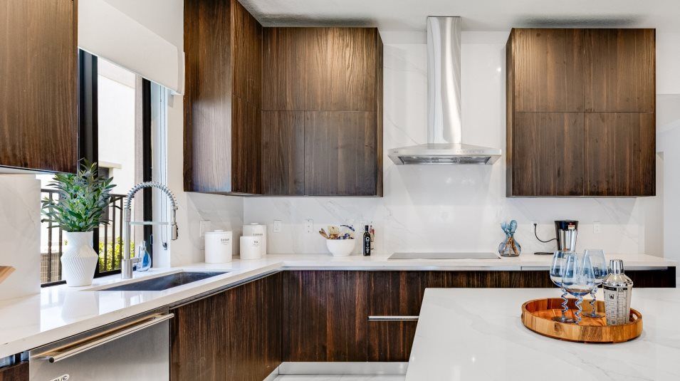 Kitchen cabinets