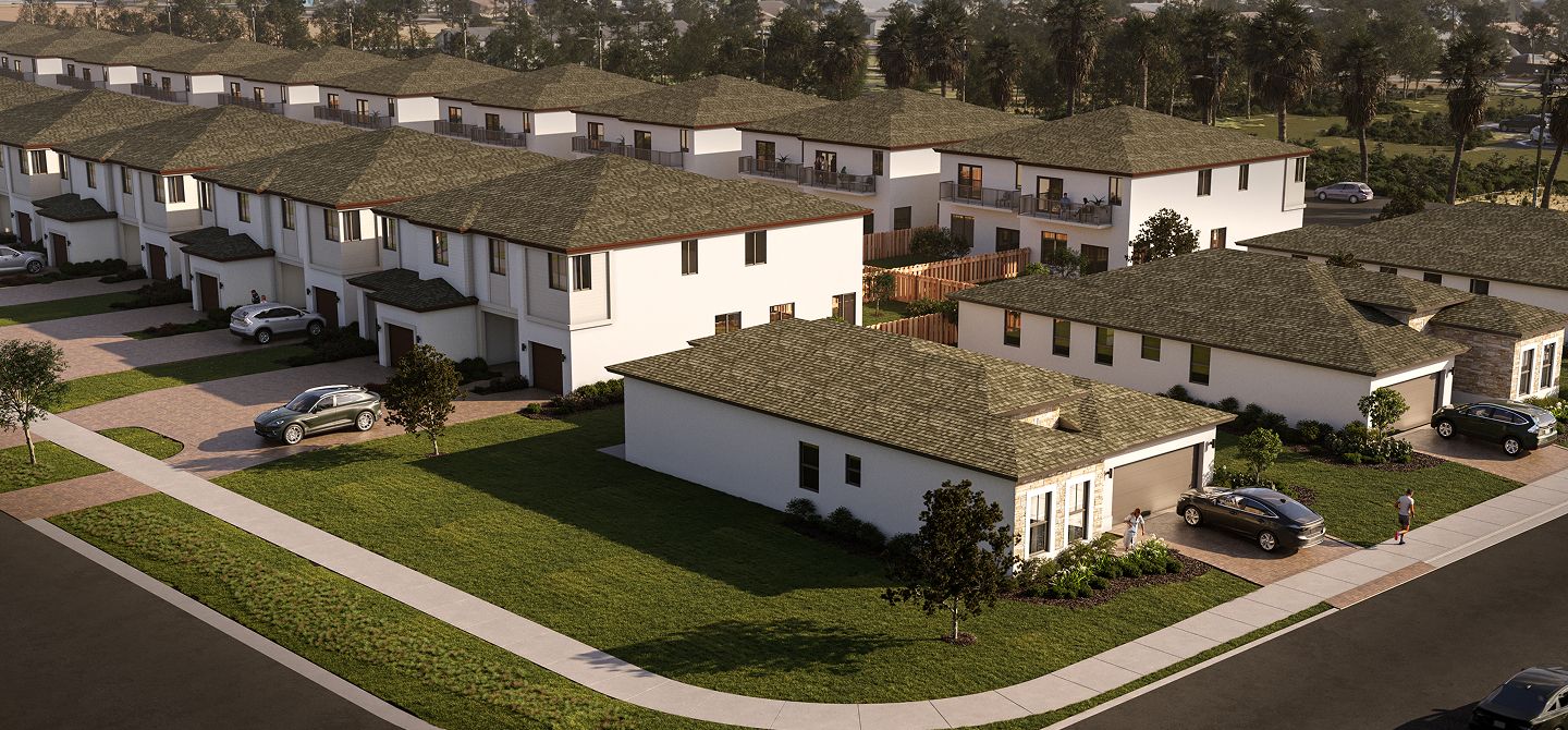 Coral Breeze Streetscape