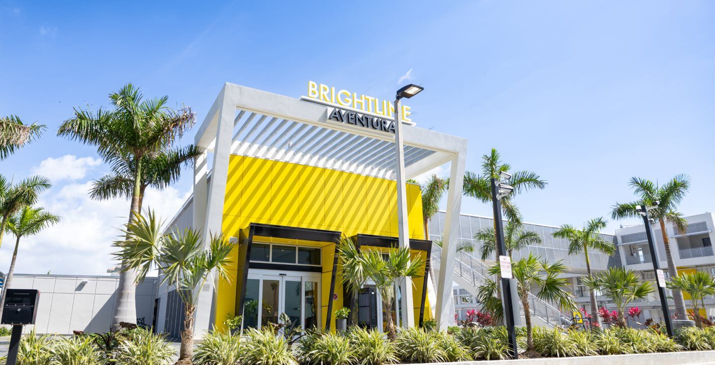 Brightline train station