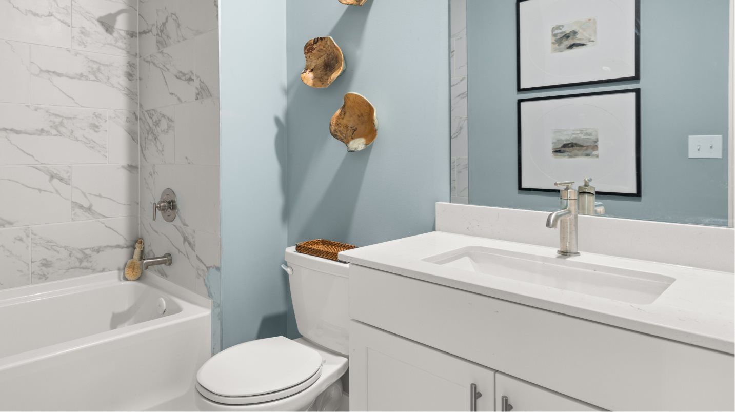 Secondary Bath Quartz Countertops