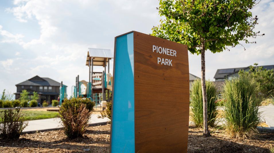 Park amenity monument