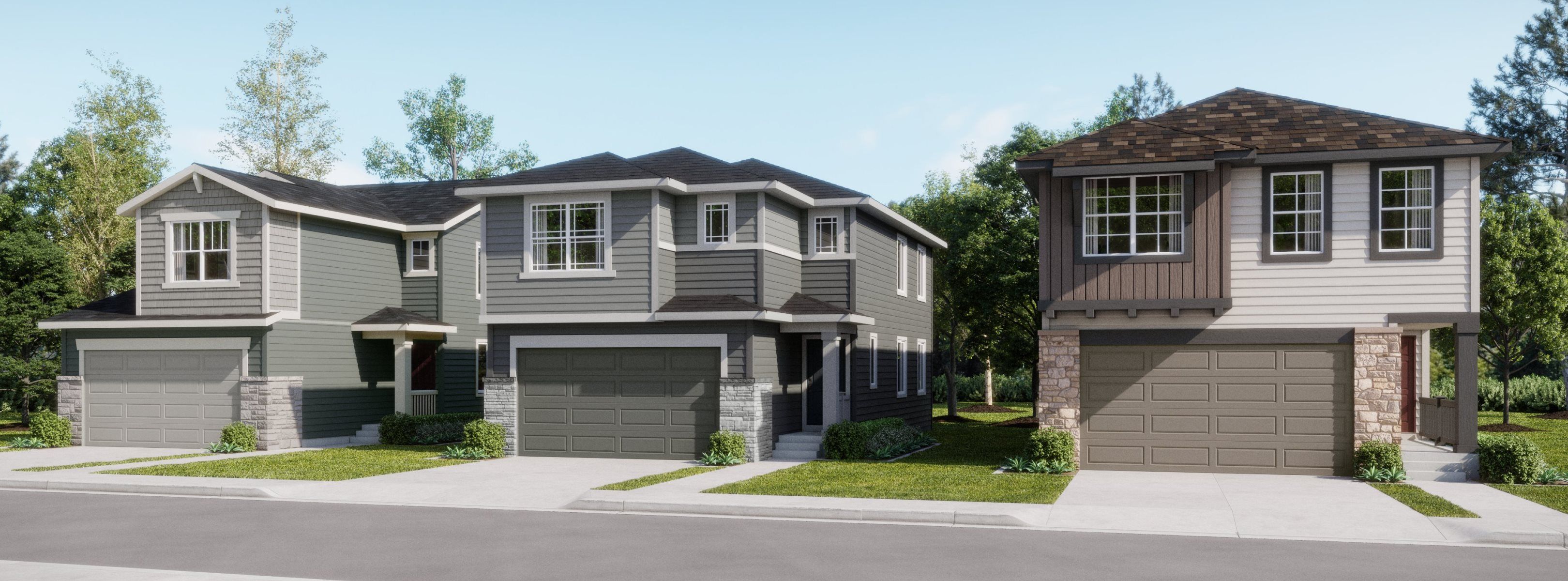 Preserve at Mesa Creek Streetscape