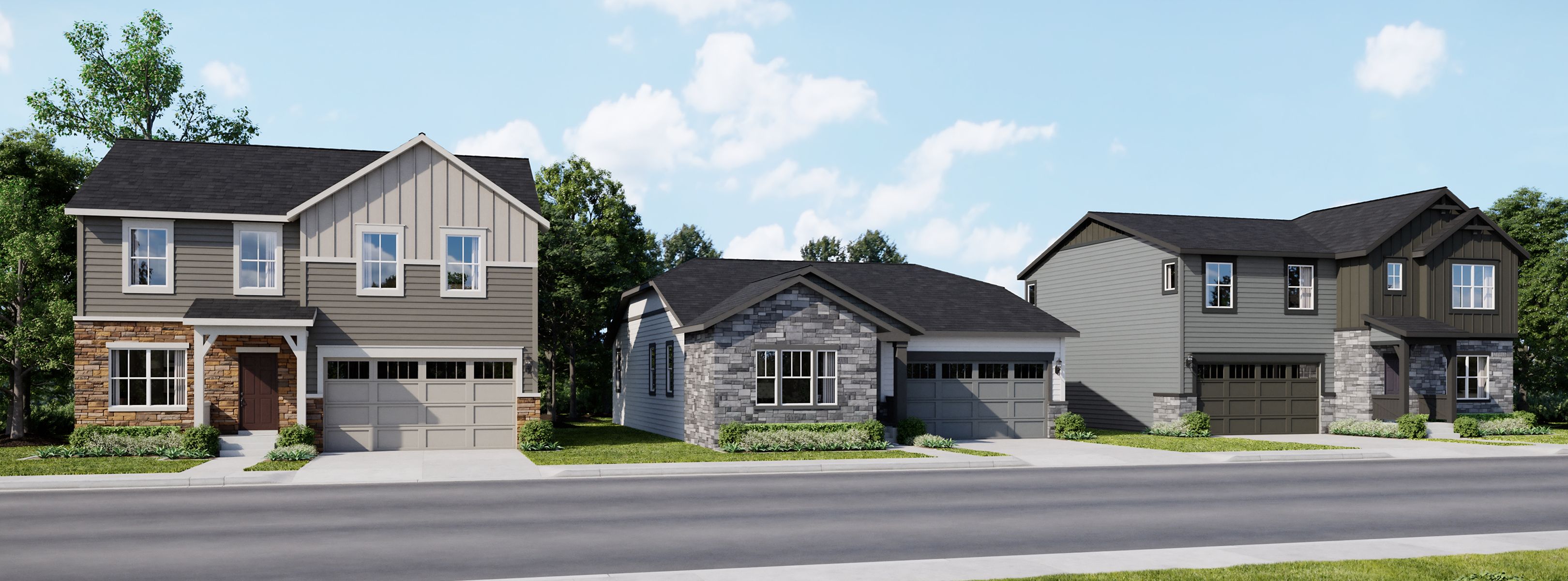 casa en Ledge Rock - The Camden Collection por Lennar