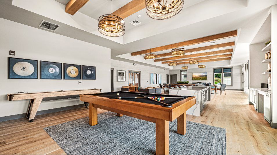 Auburn Meadows Clubhouse Sports Lounge