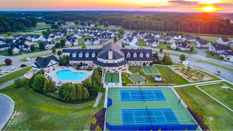 Noble's Pond Clubhouse Aerial