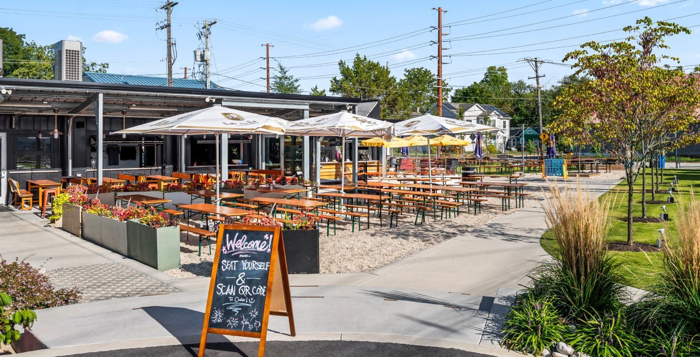 Rail Haus beer garden