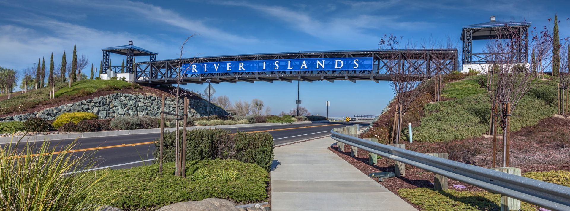 River Islands Monument Sign