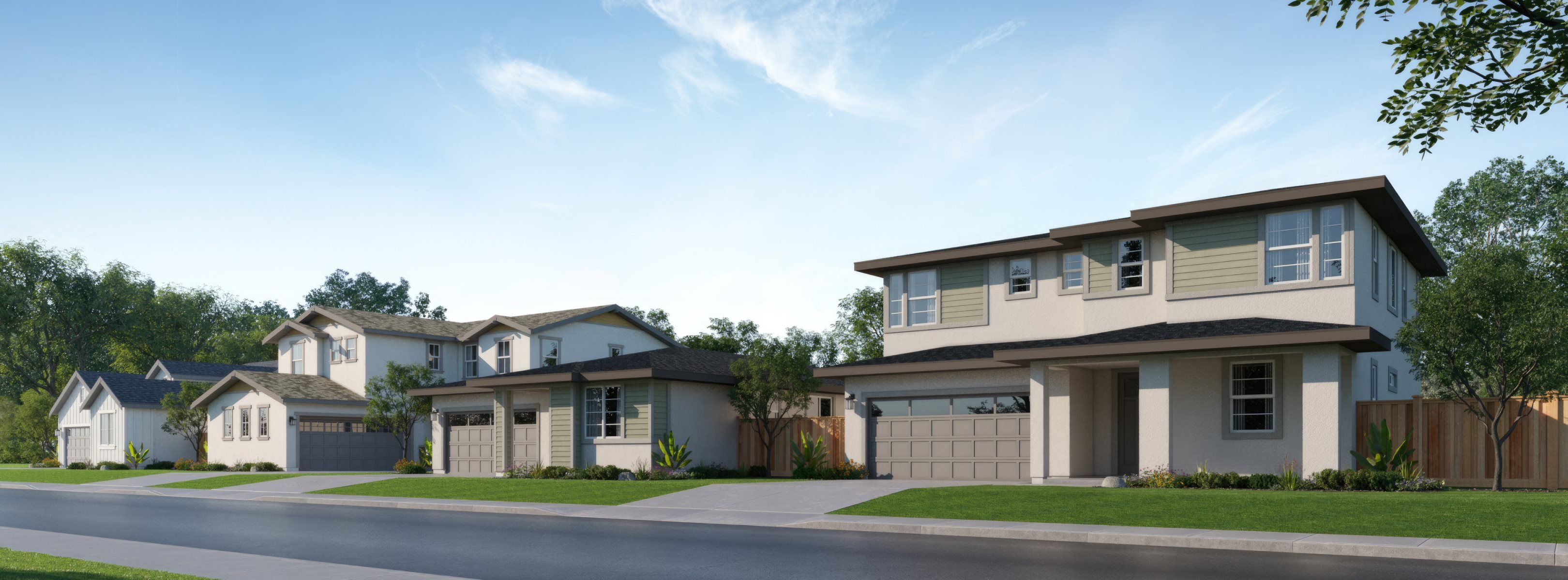 Gilmore at Denali Streetscape