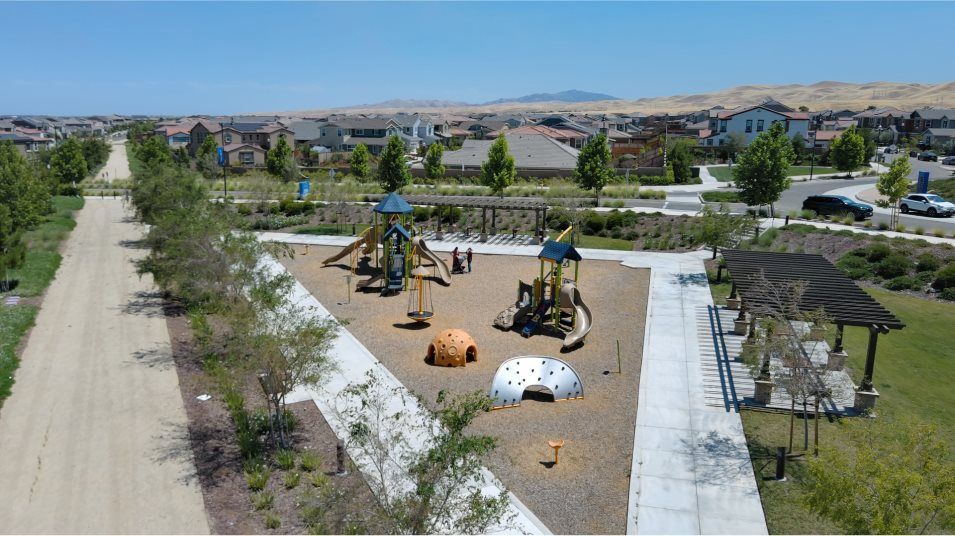 Tracy Hills Trails surrounding playground