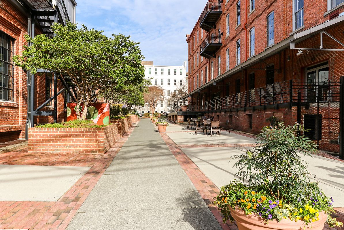 Durham Local American Tobacco District Walkway