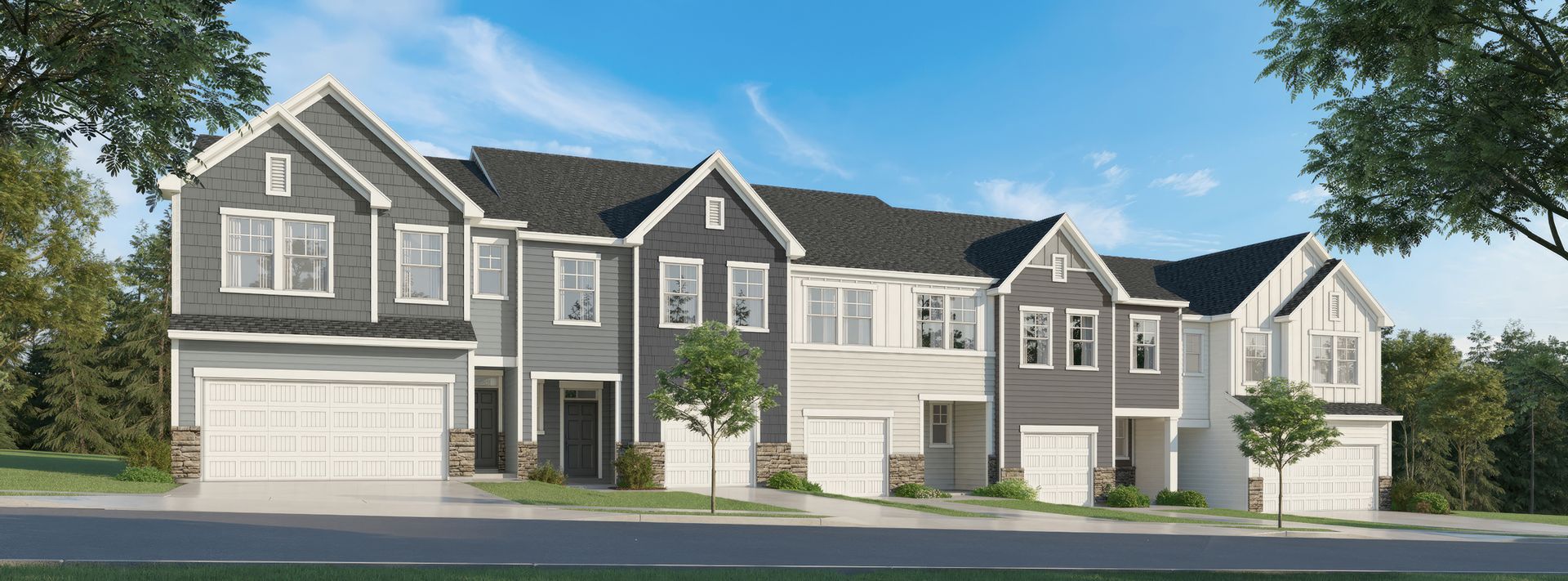 Designer Holts Landing Streetscape